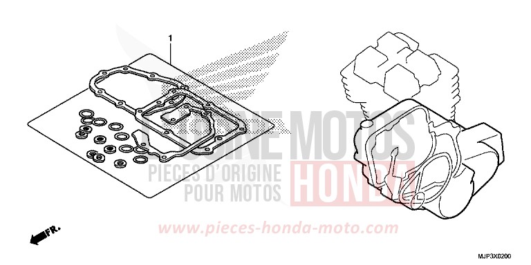 TROUSSE DE JOINT B de Africa Twin VICTORY RED (R334B) 2017